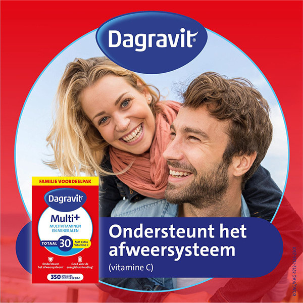 Dagravit Totaal 30 Multivitaminen Dragees (350 stuks) SDA05120 - 5