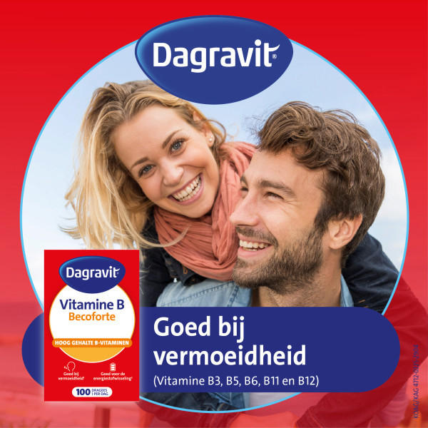 Dagravit Vitamine B Becoforte Dragees (100 stuks) SDA00036 - 2