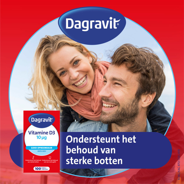 Dagravit Vitamine D 10 mcg Parels (100 stuks) SDA00057 - 2