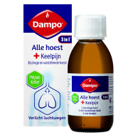 Dampo Alle Hoest + Keelpijn Siroop (150 ml) SDA00064