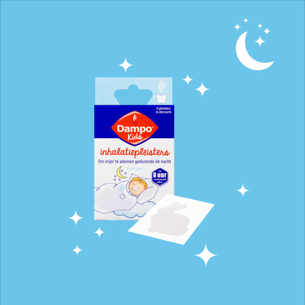 Dampo Kids Inhalatiepleister Diervorm (6 stuks) SDA00070 - 7