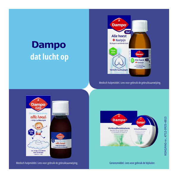 Dampo Nevel Baby & Kind Neusspray (100 ml) SDA05124 - 6
