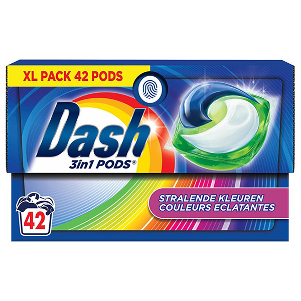 Dash 3-in-1 Pods Stralende Kleuren (42 wasbeurten)  SDA05096 - 1