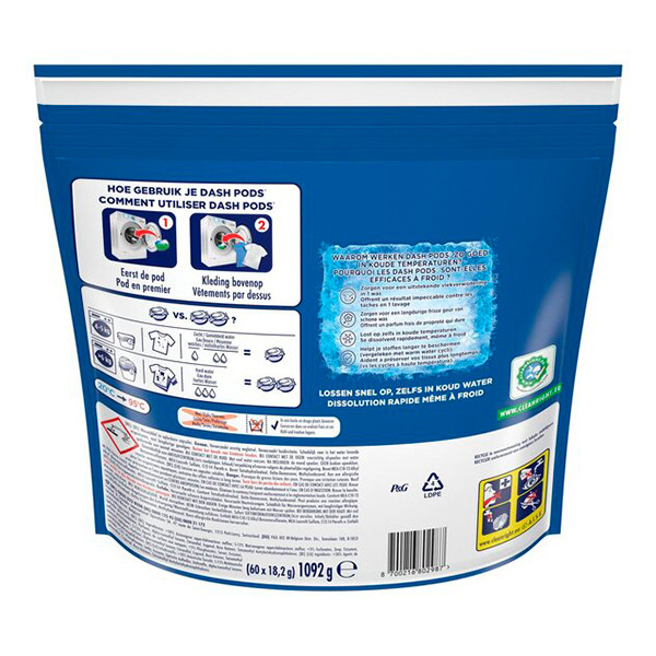 Dash 3 In 1 Pods | Witter Dan Wit | 60 wasbeurten SDA05127 - 2