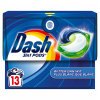 Dash 3in1 PODS Witter dan Wit Wasmiddelcapsules (13 wasbeurten) SDA05104
