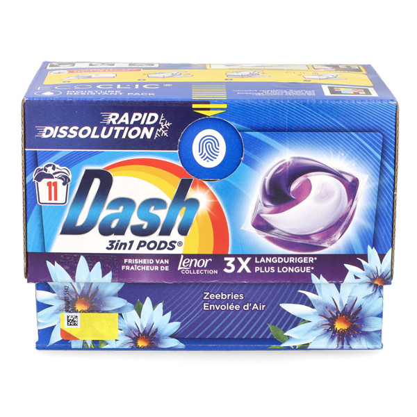 Dash 3in1 PODS Zeebries Wascapsules (11 wasbeurten) SDA05088 - 1