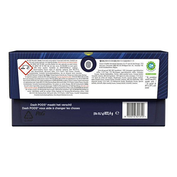 Dash 4 In 1 Platinum Pods + Extra Vlekverwijdering (32 wasbeurten) SDA05129 - 2