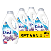 Dash Aanbieding: Dash 2-in-1 Vloeibaar Wasmiddel Lavender & Chamomille 2,3 Liter (4 flessen - 184 wasbeurten)  SDA05080