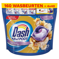 Dash Aanbieding: Dash All-in-1 Gouden Orchidee (4 dozen - 160 wasbeurten)  SDA05050