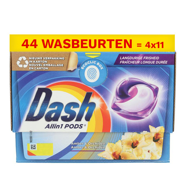 Aanbieding: Dash All-in-1 Pods Amber & Orchidee (4 dozen - 44 wasbeurten) SDA05087 - 1