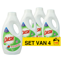 4 flessen - 100 wasbeurten