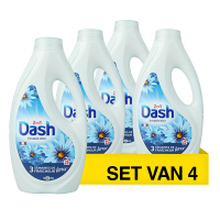 Aanbieding: Dash Vloeibaar Wasmiddel Lenor Collection 2 In 1 Breath of Air Lenor Freshness 1,125 liter (4 flessen - 100 wasbeurten) SDA05154