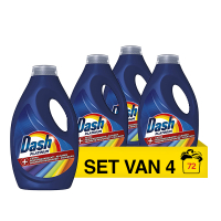 Aanbieding: Dash Vloeibaar Wasmiddel Platinum Color 810 ml (4 flessen - 72 wasbeurten) SDA05093