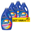 Aanbieding: Dash vloeibaar wasmiddel Color (4 flessen - 204 wasbeurten)
