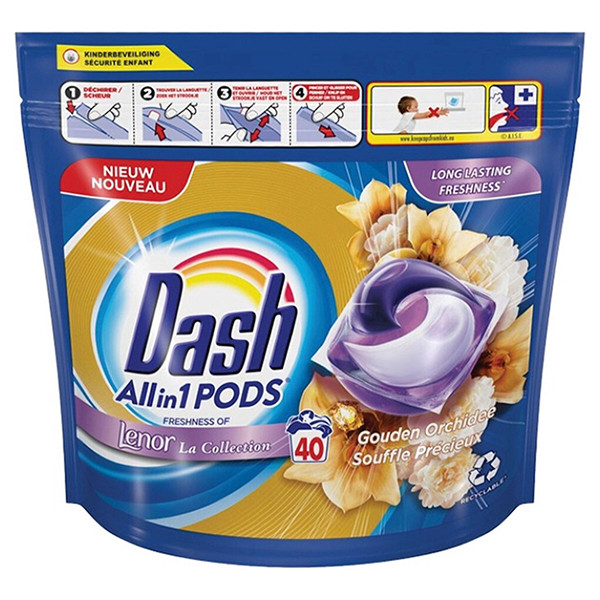 Dash All in 1 Gouden Orchidee (40 wasbeurten)  SDA05049 - 1