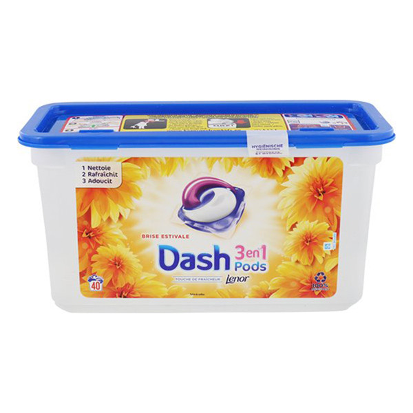 Dash All in 1 pods Summer Touch Of Lenor (40 wasbeurten)  SDA05015 - 1