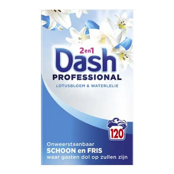 Dash Professional 2in1 Waspoeder Lotusbloem & Waterlelie 6,6 kg (120 wasbeurten) SDA05141 - 1
