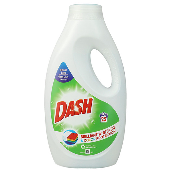 Dash Vloeibaar Wasmiddel 2-in-1 Brilliant Whitening & Color Protection 875 ml (25 wasbeurten) SDA05082 - 1