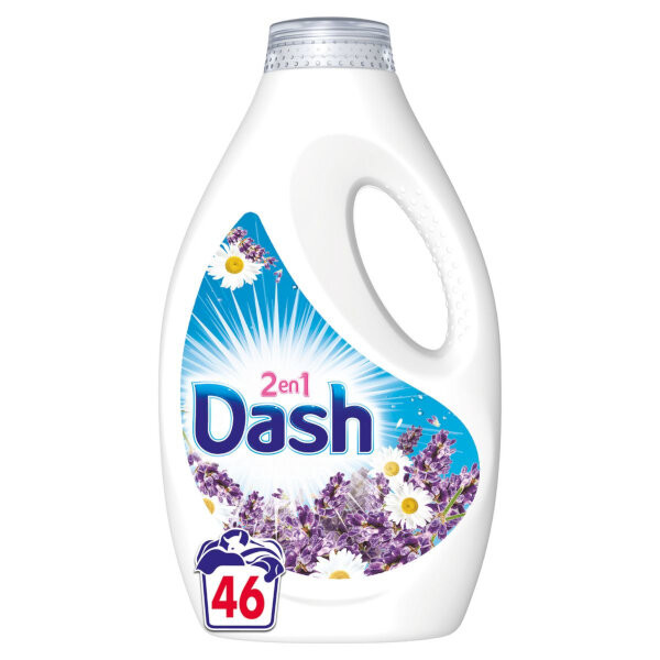 Dash Vloeibaar Wasmiddel Lavendel & Kamille 2,3 liter (46 wasbeurten) SDA05079 - 1