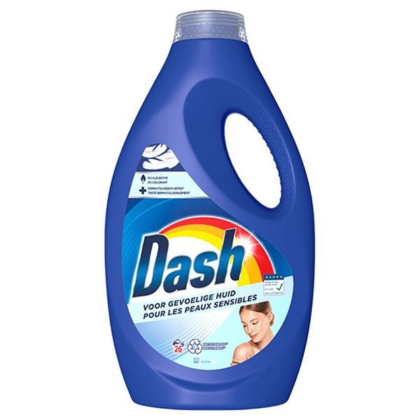 Dash Vloeibaar Wasmiddel Sensitive 1,17 liter (26 wasbeurten) SDA05099 - 1