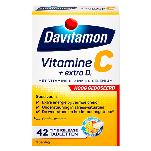 Davitamon vitamine C tabletten (42 stuks)  SDA00030 - 1