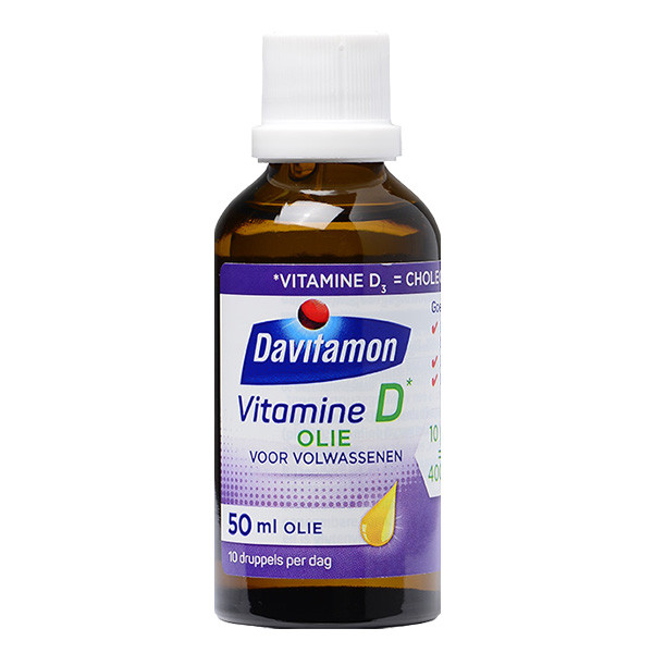 Davitamon vitamine D olie volwassenen (50 ml)  SDA00018 - 1