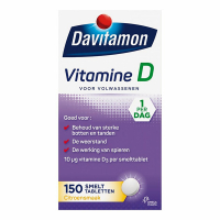 Davitamon vitamine D smelttabletten volwassenen (150 stuks)  SDA00011