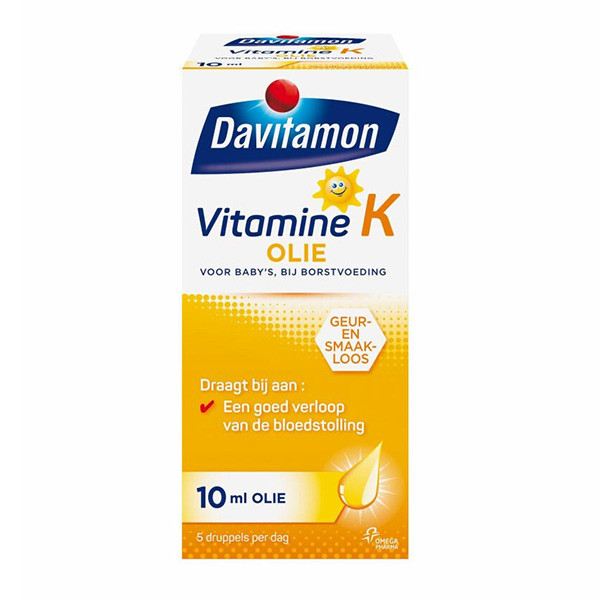 Davitamon vitamine K olie (10 ml)  SDA00029 - 1