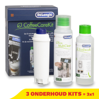 Aanbieding: DeLonghi Onderhoudskit 5513292831 voor koffiezetapparaten (3 verpakkingen, origineel) SDE01204