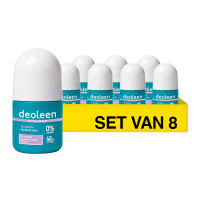 Aanbieding: Deoleen Deodorant Roller Derma Intense (8 stuks - 50 ml) SDE01162