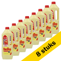 Destop Aanbieding: Destop vloeibare ontstopper (8 flessen - 1 liter)  SDE00113