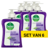 Aanbieding: 6x Dettol Handzeep Verzachtend Lavendel (250 ml) SDE01082 - 1