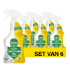 Aanbieding: 6x Dettol allesreiniger Power & Fresh citroen spray (500 ml)