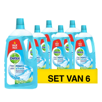 Aanbieding: Dettol Power & Fresh Ocean Allesreiniger (6 stuks - 2 liter) SDE01199