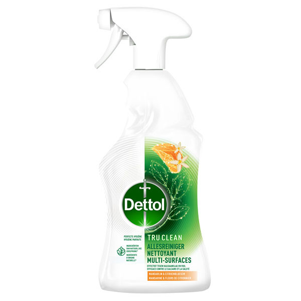 Dettol Allesreiniger Tru Clean Mandarijn & Citroenbloesem Spray (500 ml)  SDE01073 - 1