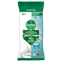 Dettol Desinfecterende Schoonmaakdoekjes Ocean (72 doekjes)  SDE01139