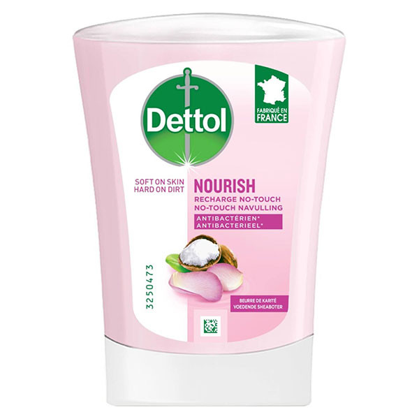 Dettol Handwasgel No-Touch Sheabutter Navulling (250 ml)  SDE01093 - 1