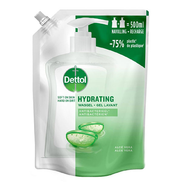 Dettol Handzeep Navulling Aloë Vera (500 ml)  SDE01099 - 1