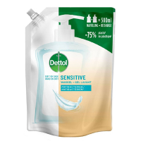 Dettol Handzeep Navulling Sensitive (500 ml)  SDE01101