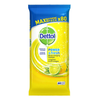 Dettol Hygiënische Doekjes Citroen (80 stuks) SDE00048