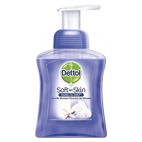 val transmissie resultaat Dettol handzeep Vanilla & Orchid (250 ml) Dettol 123schoon.nl