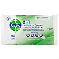 Dettol hygiënische doekjes 2-in-1 (12 stuks)  SDE00054