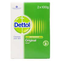 Dettol zeepblok original antibacterieel (2 x 100 gram)  SDE00055