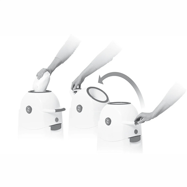 DiaperChamp Luieremmer (medium, 72cm, ±50 luiers) SDI00005 - 3