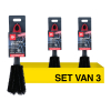Aanbieding: Dirt Devil Auto Velgenborstel 26 x 6,5 x 6 cm (3 stuks) SDI04069 - 1