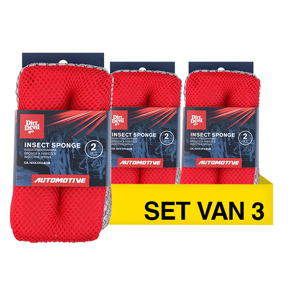 Aanbieding: Dirt Devil Insecten Spons (3 x 2 stuks) SDI04007 - 1