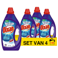 Dixan Aanbieding: Dixan Vloeibaar Wasmiddel Perfect & Gliss 1,75 L (4 stuks - 140 wasbeurten)  SDI00035