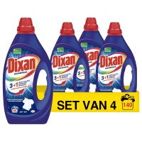 Dixan Aanbieding: Dixan Vloeibaar Wasmiddel Universal 1,75 L (4 stuks - 140 wasbeurten)  SDI00037