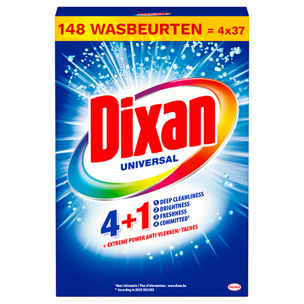 Dixan Aanbieding: Dixan Waspoeder Universeel 2,035 kg (4 stuks - 148 wasbeurten)  SDI00041 - 1