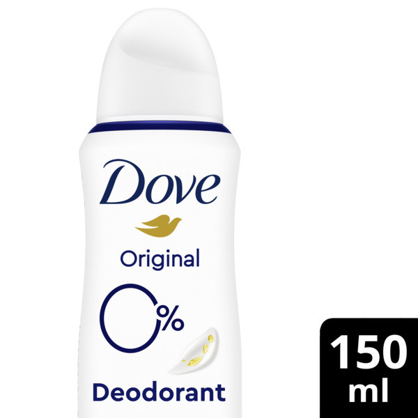 Dove 0% deodorant Original (150 ml)  SDO00346 - 2